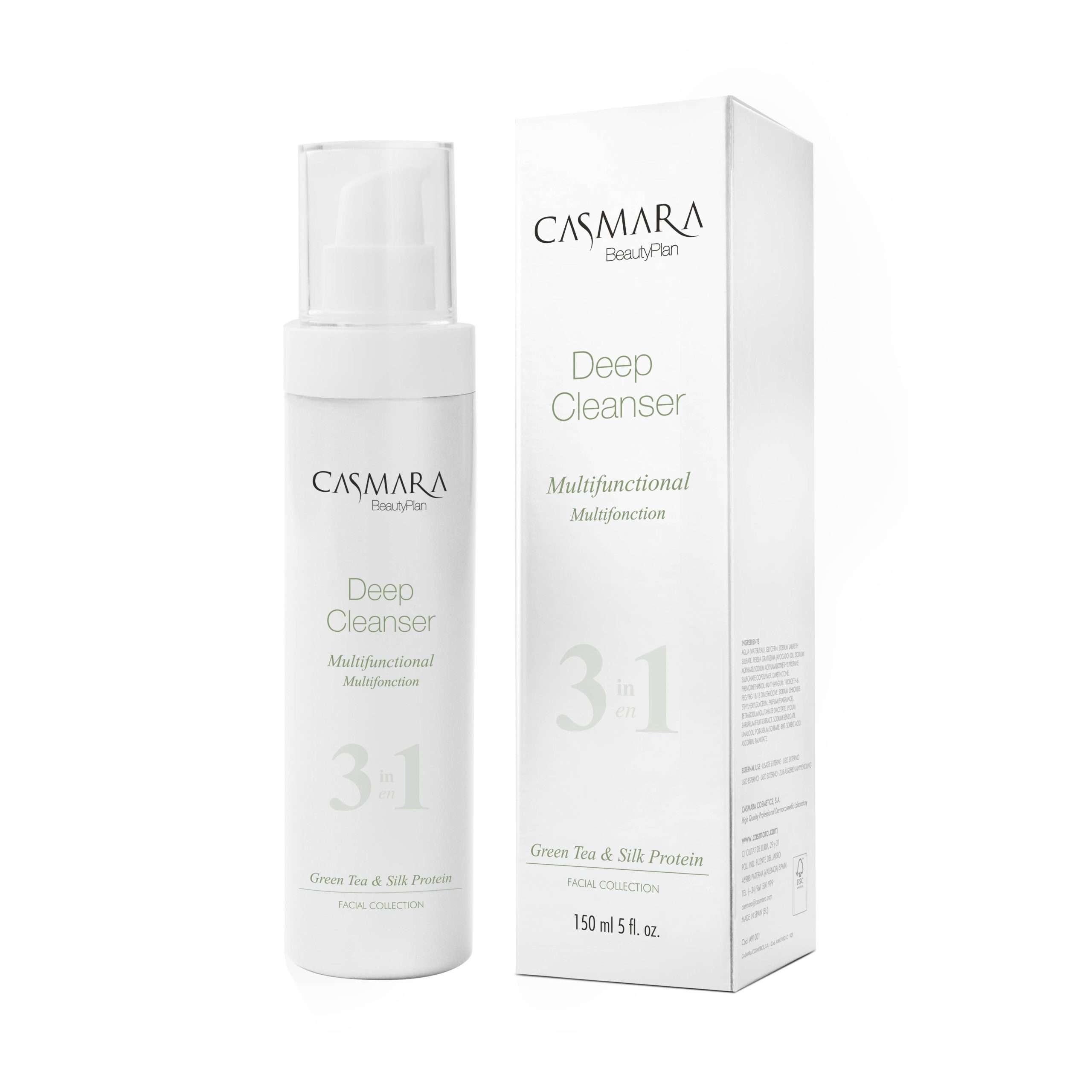 Cleanser Deep Cleansing - 3 in 1